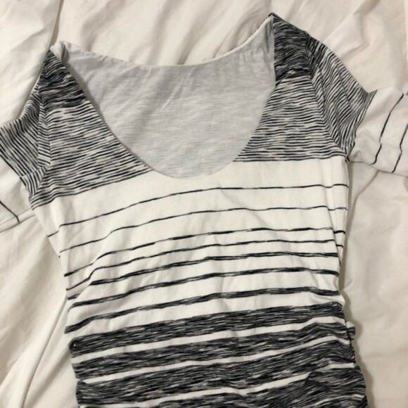 Athleta Striped Pima Cotton Midi Athletic Dress - Picture 7 of 13